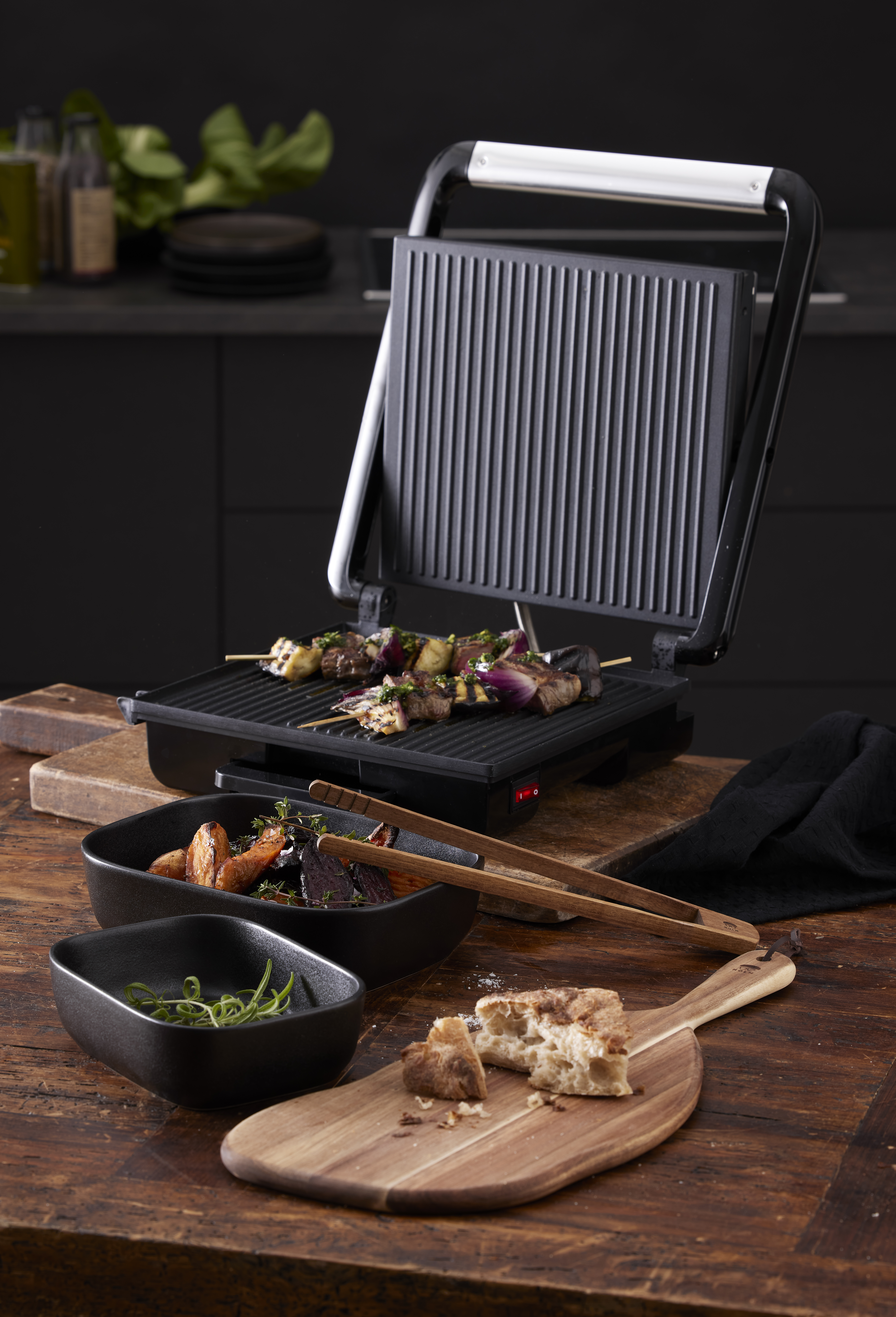

HOLM Kontaktgrill m. tilbehør Deluxe